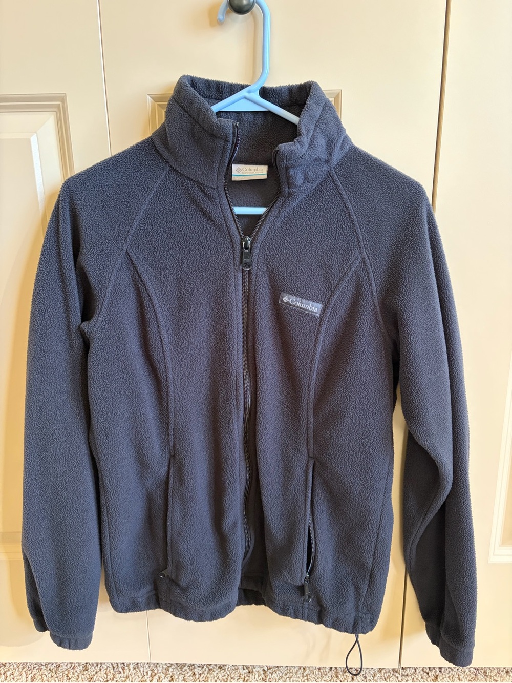 Columbia Black Full-Zip Fleece zip up